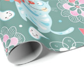 Katten Cadeaupapier (Rol Hoek)