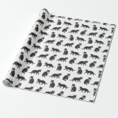 Katten Cadeaupapier (Uitgerold)