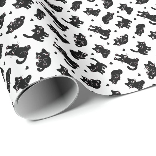 Katten Cadeaupapier (Rol Hoek)