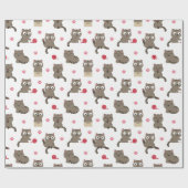 Katten Cadeaupapier (Vlak)