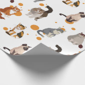 Katten Cadeaupapier (Hoek)