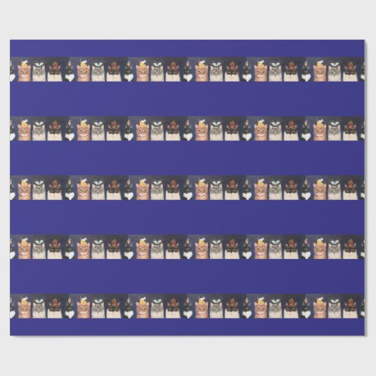 Katten Cadeaupapier (Vlak)