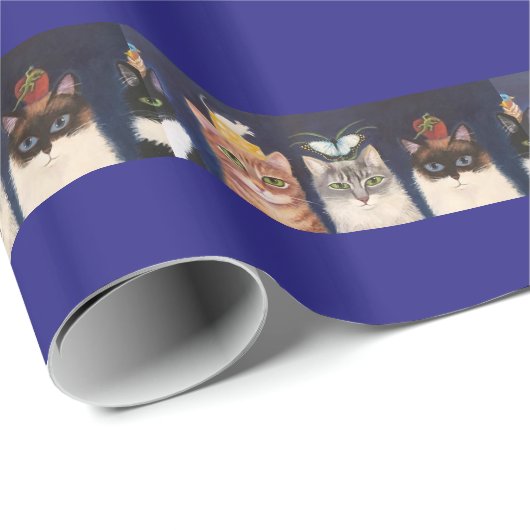 Katten Cadeaupapier (Rol Hoek)