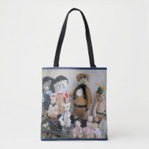Katten Canvas tas