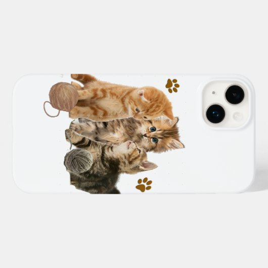 Katten Case-Mate iPhone Case (Achterkant (horizontaal))
