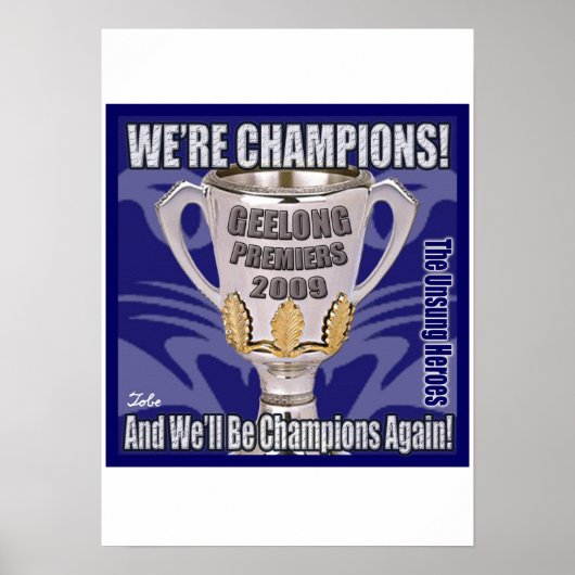 Katten - Champions 2009 Poster (Voorkant)