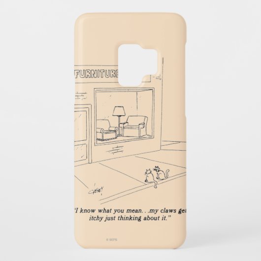 Katten Claeys Case-Mate Samsung Galaxy Hoesje (Achterkant)
