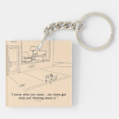 Katten Claeys Sleutelhanger (Achterkant)