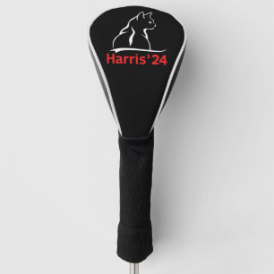 Katten Dames voor Kamala Kat 2024 President Kamala Golfheadcover