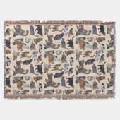 Katten 😺 😻 dekens 😽 deken (Voorkant)