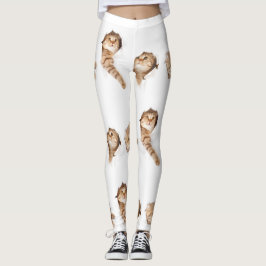 Katten die een Gat in Uw Leggings rippen
