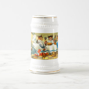 Katten die eten bierpul
