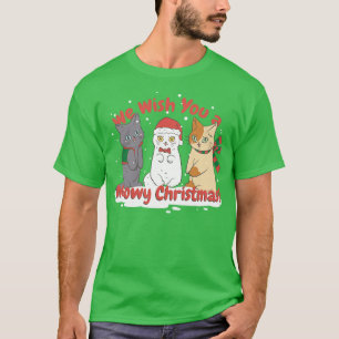 Katten die Kerstmis zingen T-shirt