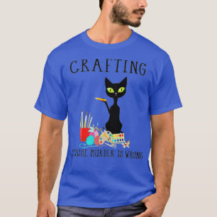 Katten die kruipen omdat de moord verkeerd is t-shirt
