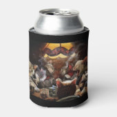 Katten die poker spelen blikjeskoeler (Blikje Voorkant)