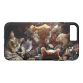 Katten die poker spelen Case-Mate iPhone case (Achterkant (Horizontaal))