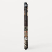 Katten die poker spelen Case-Mate iPhone case (Achterkant/links)