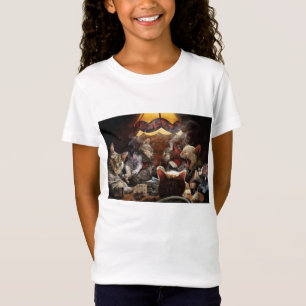 Katten die poker spelen t-shirt