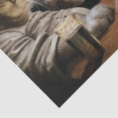 Katten die poker spelen tissuepapier (Detail)