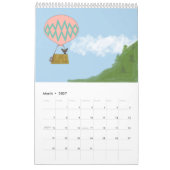 Katten Doing Stuff 12 maanden Kalender (Mar 2027)