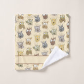 Katten Doodle Bad Handdoek (Wasdoekje)