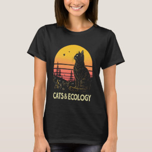 Katten Ecologie Natuurbehoud T-shirt