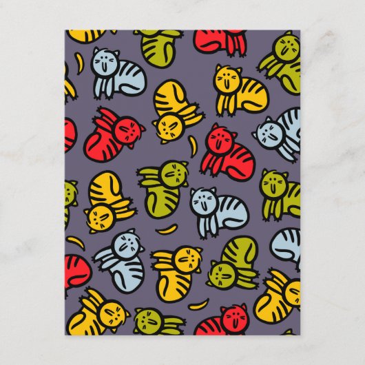 Katten en bananen informatiekaartje (Voorkant)