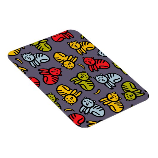 Katten en bananen magneet (Rechterzijde)