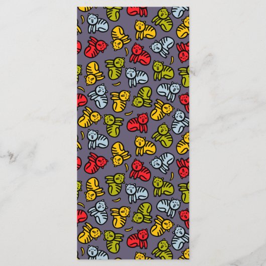 Katten en bananen menu (Voorkant)