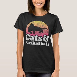 Katten en Basketball-Mannen, voor dames en heren:  T-shirt