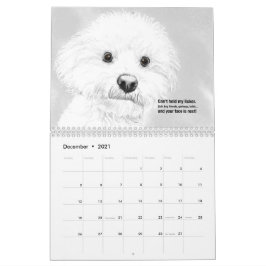 Katten en honden 2021 Haiku Calendar Kalender