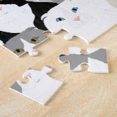 Katten en honden Puzzle Legpuzzel (Zijkant)