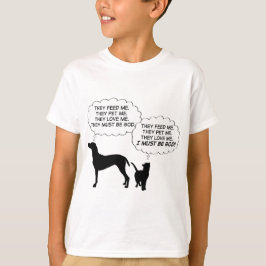 Katten en honden t-shirt