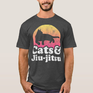 Katten en Jiujitsu Mannen of Womens Cat T-shirt