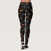 Katten en katten Halloween Leggings (Achterkant)