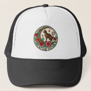 Katten en katten trucker pet