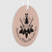 Katten en kattenfilet ornament (voorkant)