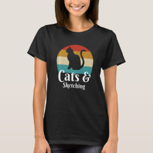 Katten en kettingreactie t-shirt