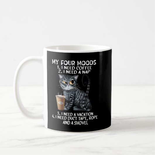 Katten en koffie, mijn vier uur, kattendeksels, ko koffiemok (Links)