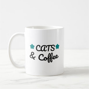 Katten en koffie – Mooie kattenliefhebber koffie Koffiemok