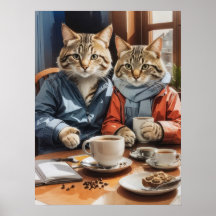 Katten en koffie