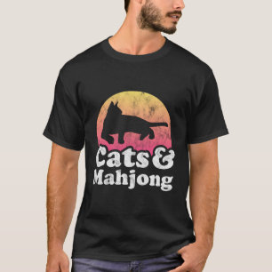 Katten en mahjong's of 's kat t-shirt