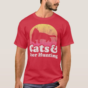 Katten en Mannen voor de jacht op honden en andere T-shirt