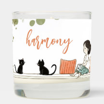 Katten en mensen in de tuin