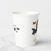 Katten en Moon Halloween Papieren Bekers (Rechts)