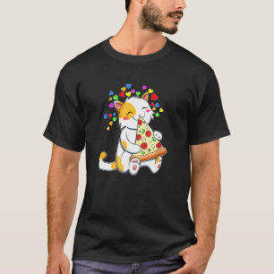 Katten En Pizza Kitty Hartjes S Voor Dier T-shirt