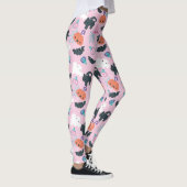 Katten en pompoenen Halloween Leggings (Rechts)