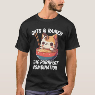 Katten en RA de perfecte combinatie T-shirt