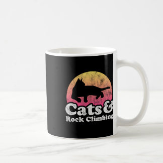 Katten en rotsklimmen Heren of Dames Kat Koffiemok
