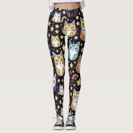 katten en sterren leggings